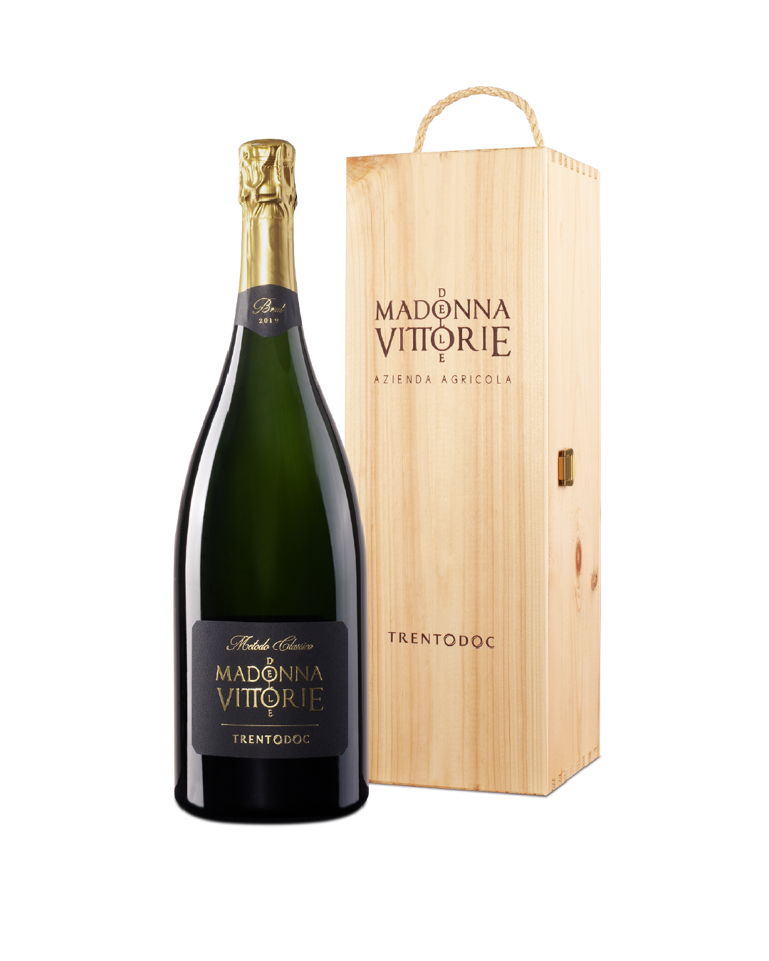 Magnum Trento Doc Brut Millesimato con scatola in legno