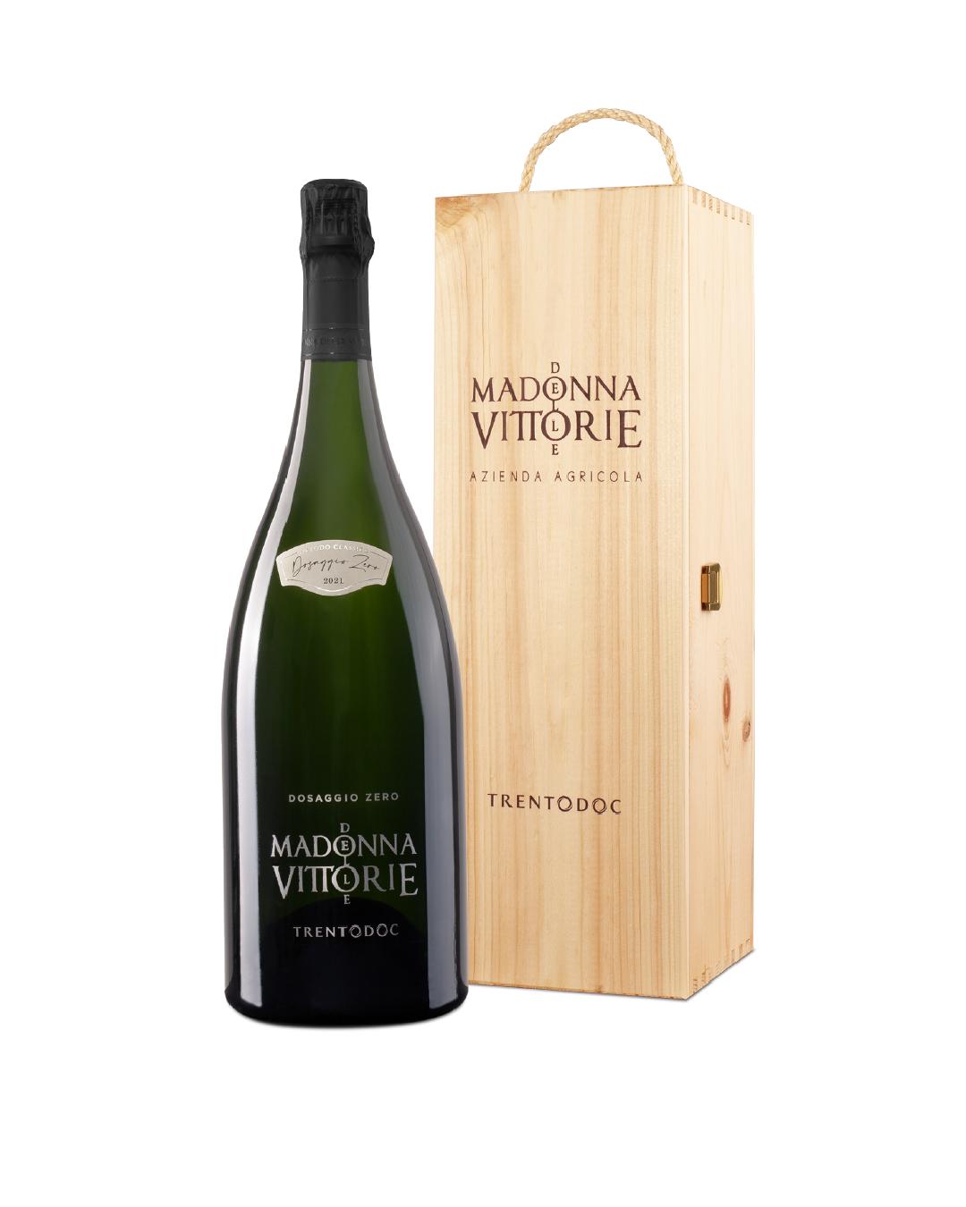 Magnum Trento Doc Dosaggio Zero con scatola in legno