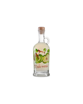 Liquore Marzadro decorato a mano Mela Verde, bottiglia in ceramica dipinta