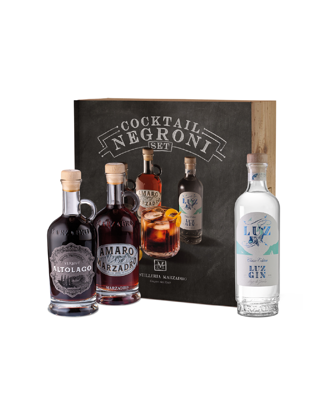 Set degustazione cocktail Negroni Marzadro