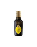 Condimento a base di Olio BIO e Limoni MDV, bottiglia su sfondo bianco