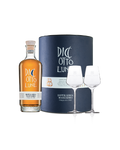 Confezione cilindro Marzadro Diciotto Lune con due bicchieri da grappa