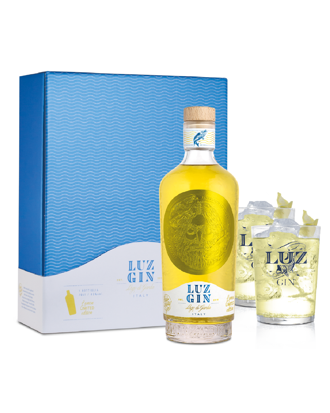 Confezione regalo Luz Gin Lemon Marzadro