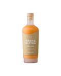 Crema Alpina Marzadro Melone, bottiglia su sfondo bianco