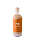 Crema Alpina Marzadro Nocciola, bottiglia su sfondo bianco