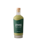 Crema Alpina Marzadro Pistacchio, bottiglia su sfondo bianco
