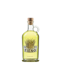 Marzadro Fieno, bottiglia del liquore al fieno alpino su sfondo bianco
