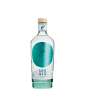 Luz Gin London Dry Marzadro, bottiglia su sfondo bianco