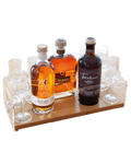 Kit Flight Marzadro per degustazione grappa, con bottigliette e accessori
