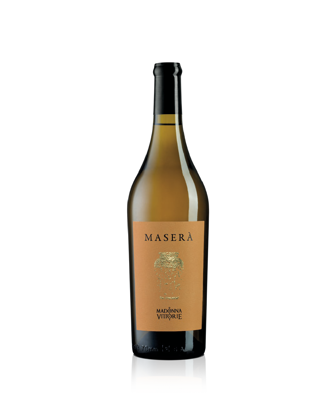 Maserà Chardonnay in anfora di terracotta MDV, bottiglia di vino bianco trentino