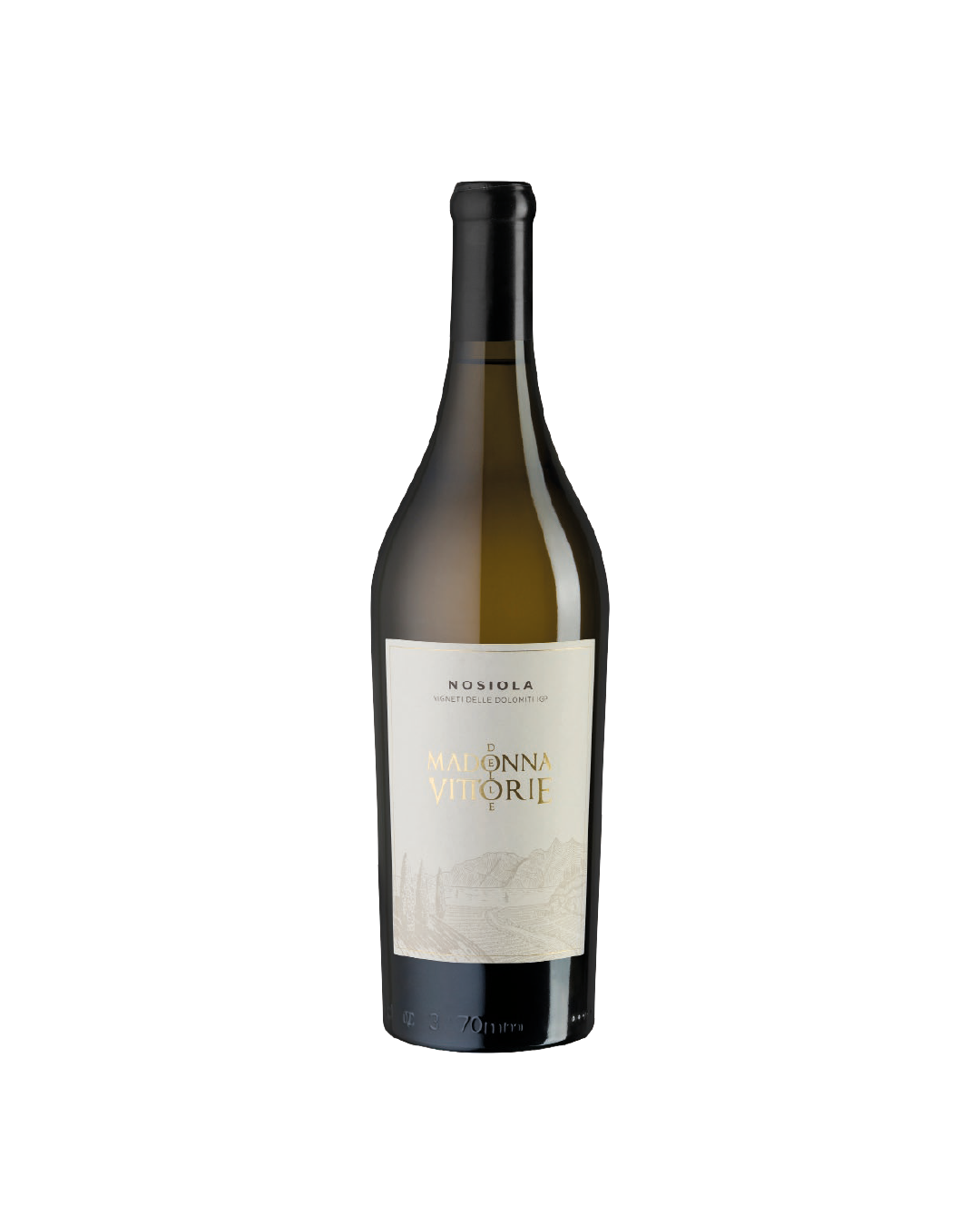Nosiola Vigneti delle Dolomiti MDV, bottiglia di vino bianco autoctono trentino