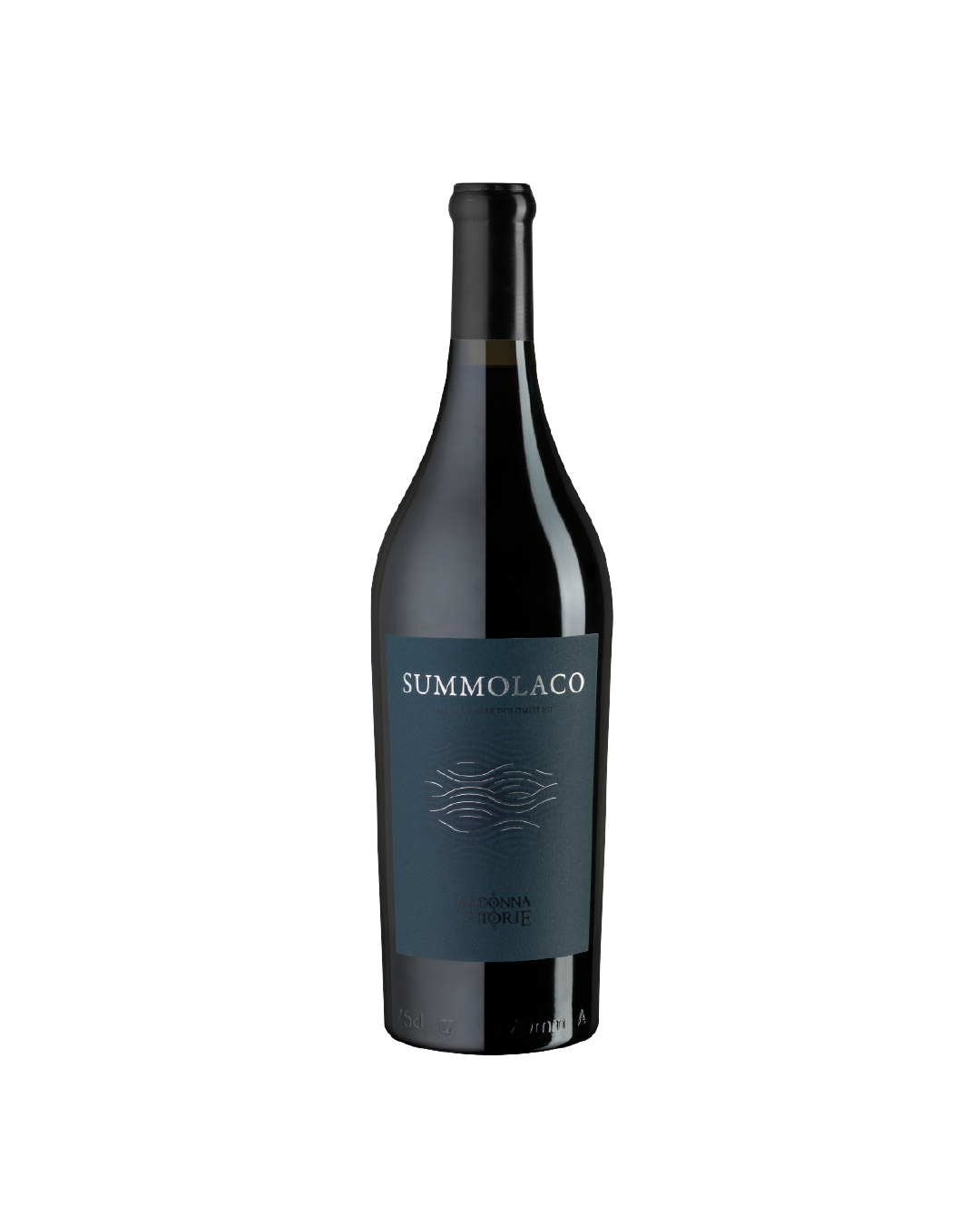 Summo Laco Merlot Cabernet Sauvignon Teroldego MDV, bottiglia di vino rosso trentino
