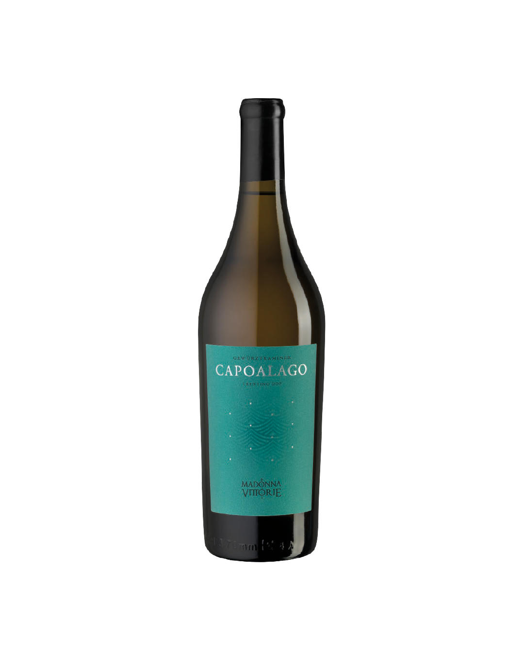 Capoalago Gewürztraminer MDV, bottiglia di vino bianco aromatico trentino