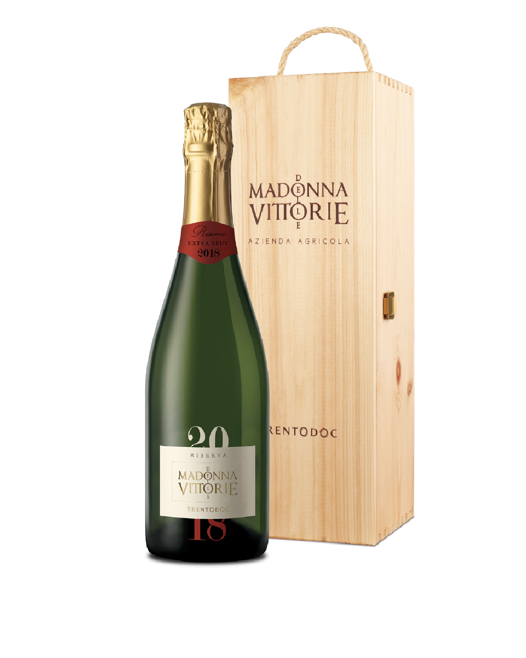 Riserva Trento Doc con scatola in legno
