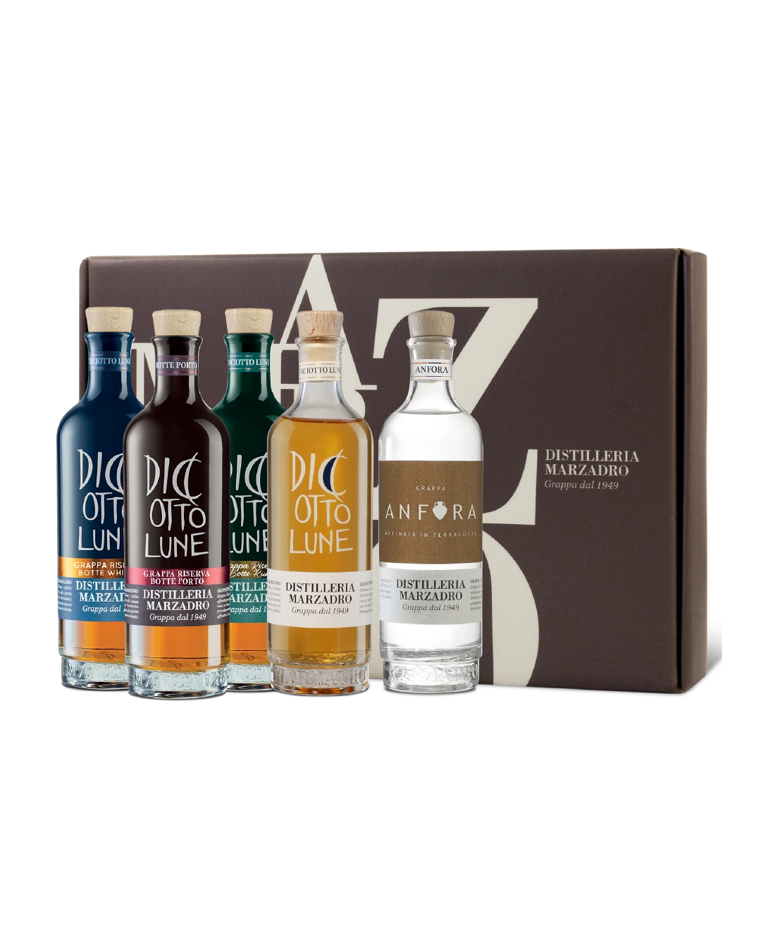 Collezione Riserva (5 grappe e invito in Distilleria)