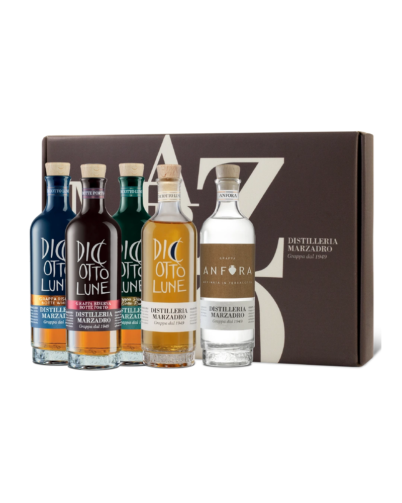 Collezione Riserva (5 grappe e invito in Distilleria)